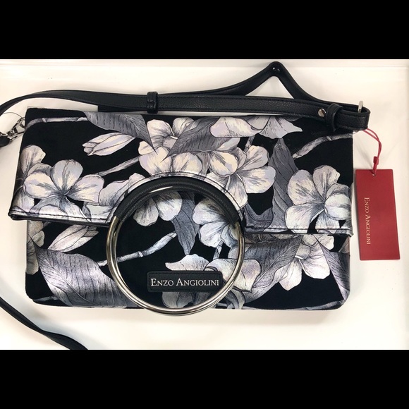 Enzo Angiolini Lanx Foldover Crossbody - Picture 5 of 8